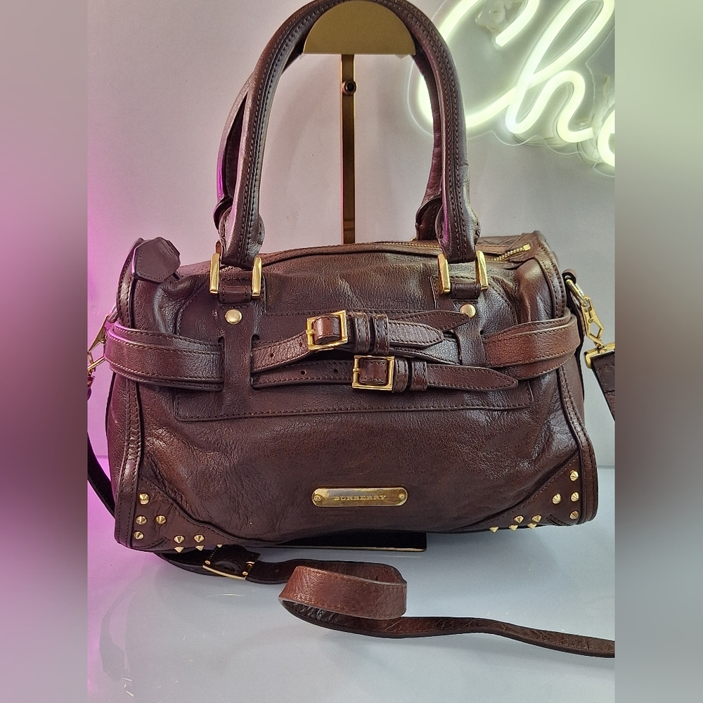 Burberry Brown Leather Handbag